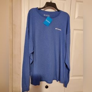 Xxl mens columbia long sleeve top NWT